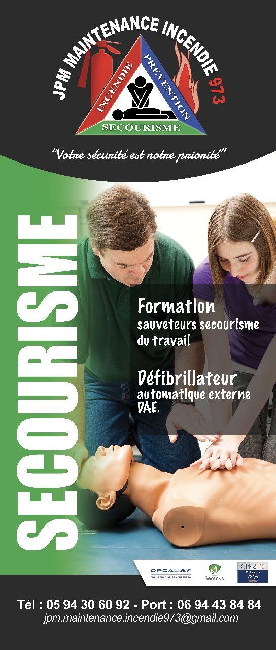- Formation initiale des Sauveteurs Secouriste du Travail (SST)
- Maintien et Actualisation des Compétences (MAC SST)
- Le défibrillateur (DAE)
